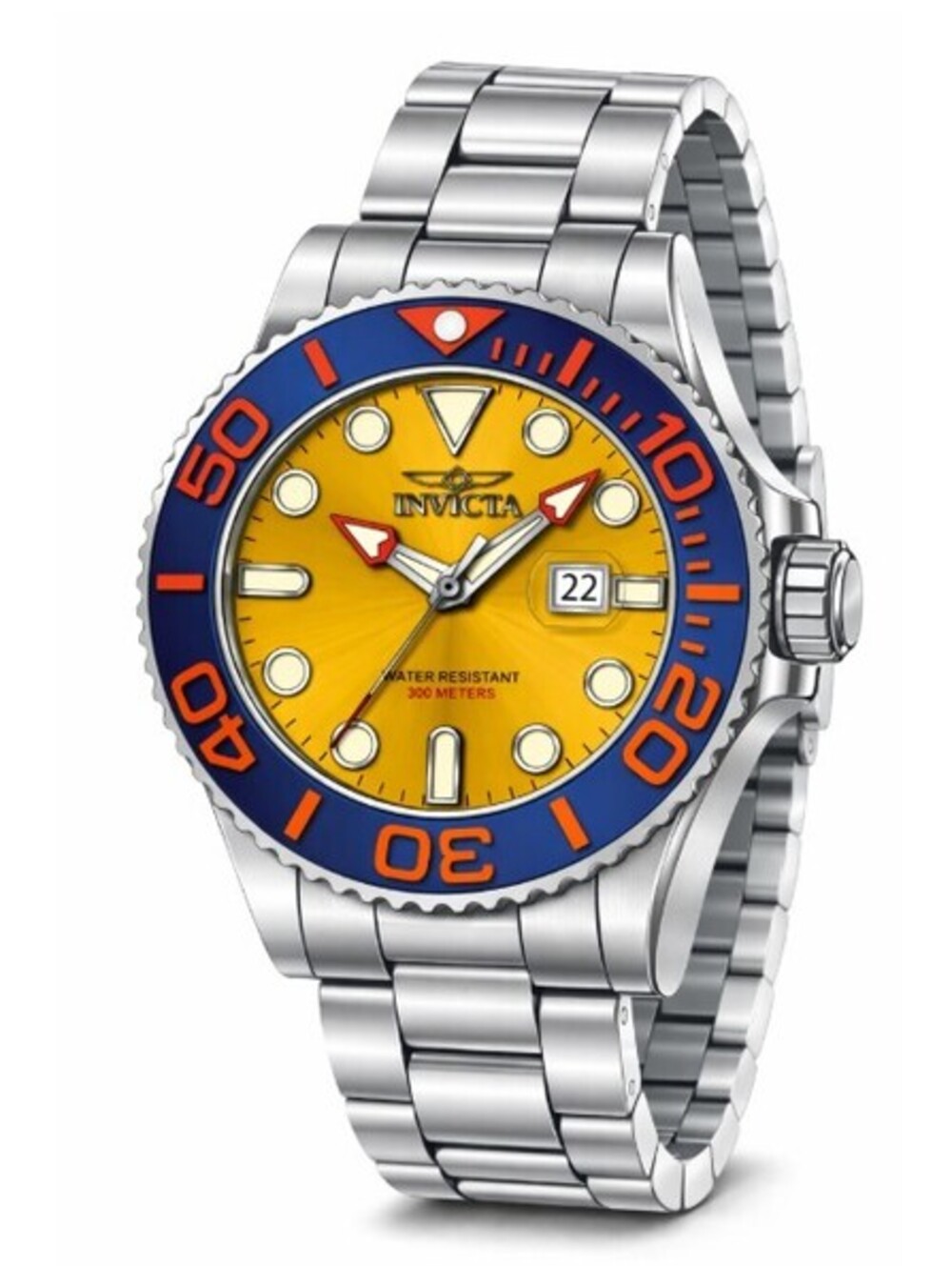 Invicta Grand Diver Men's Watch - 52mm, Steel (49149)